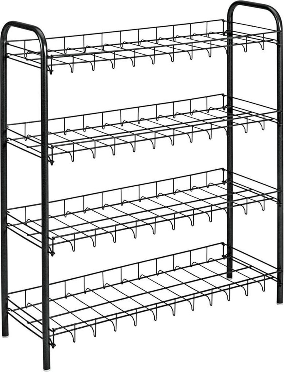 Metaltex Schoenenrek 4-laags Shoe 4 zwart (8002520003761)