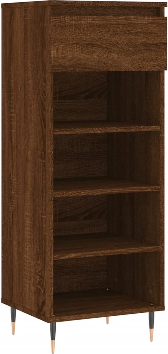 vidaXL-Schoenenkast-40x36x105-cm-bewerkt-hout-bruin-eikenkleur (8721012114982)