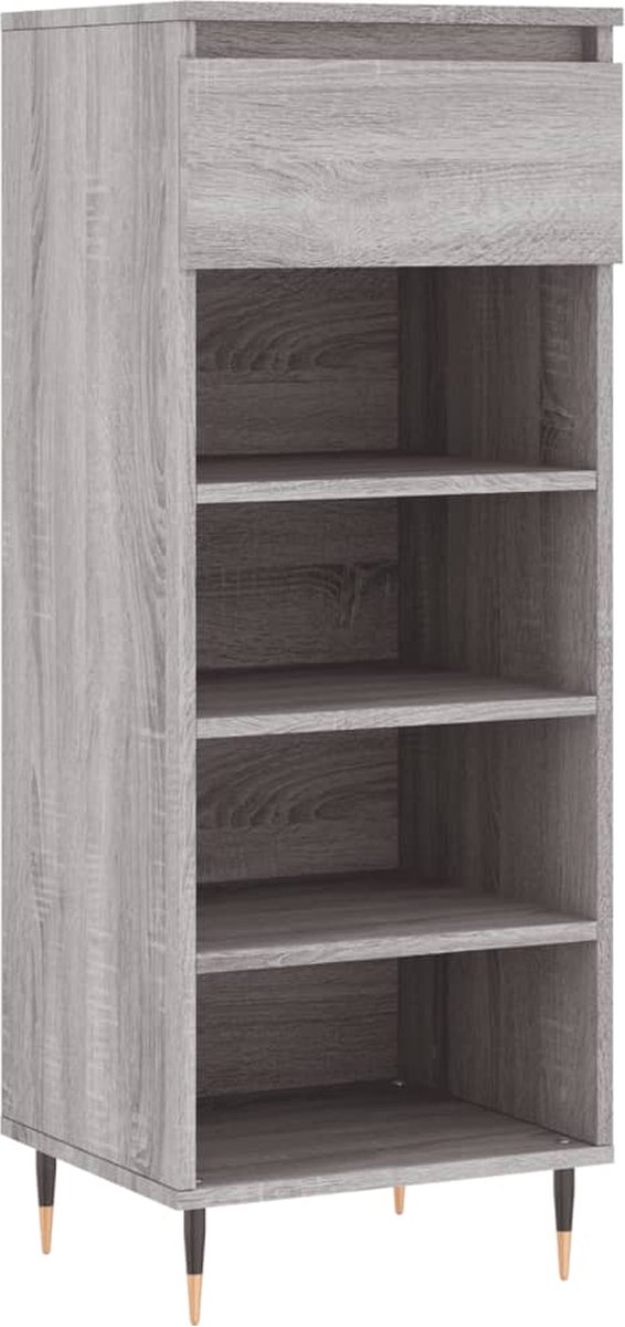 vidaXL-Schoenenkast-40x36x105-cm-bewerkt-hout-grijs-sonoma (8721012114975)