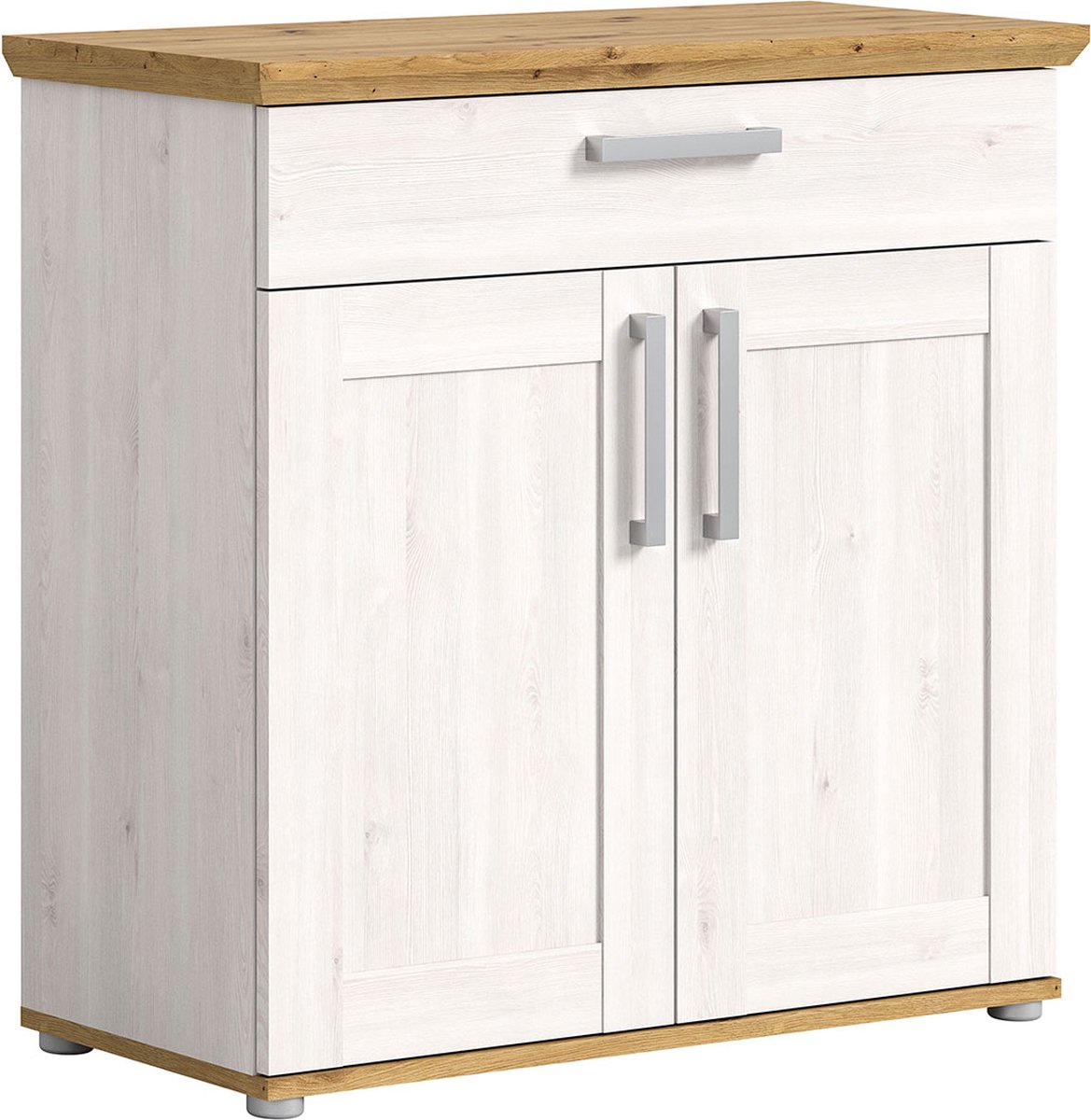 Verona schoenenkast 1 lade 2 deuren lariks decor. (4066432019627)