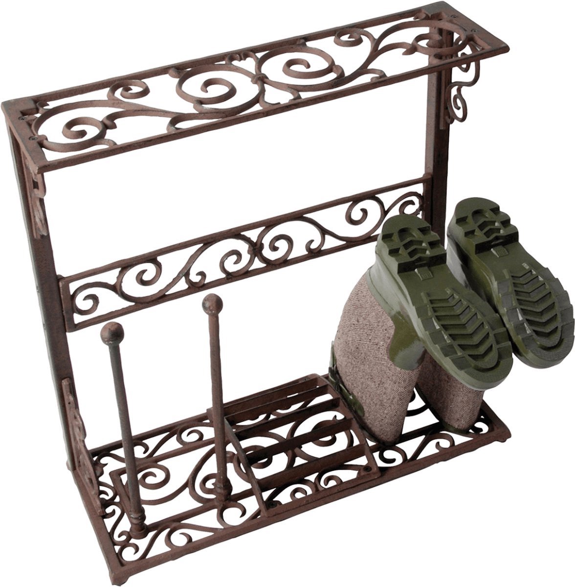 Esschert Design Laarzenrek maat L gietijzer LH44 (8714982008368)