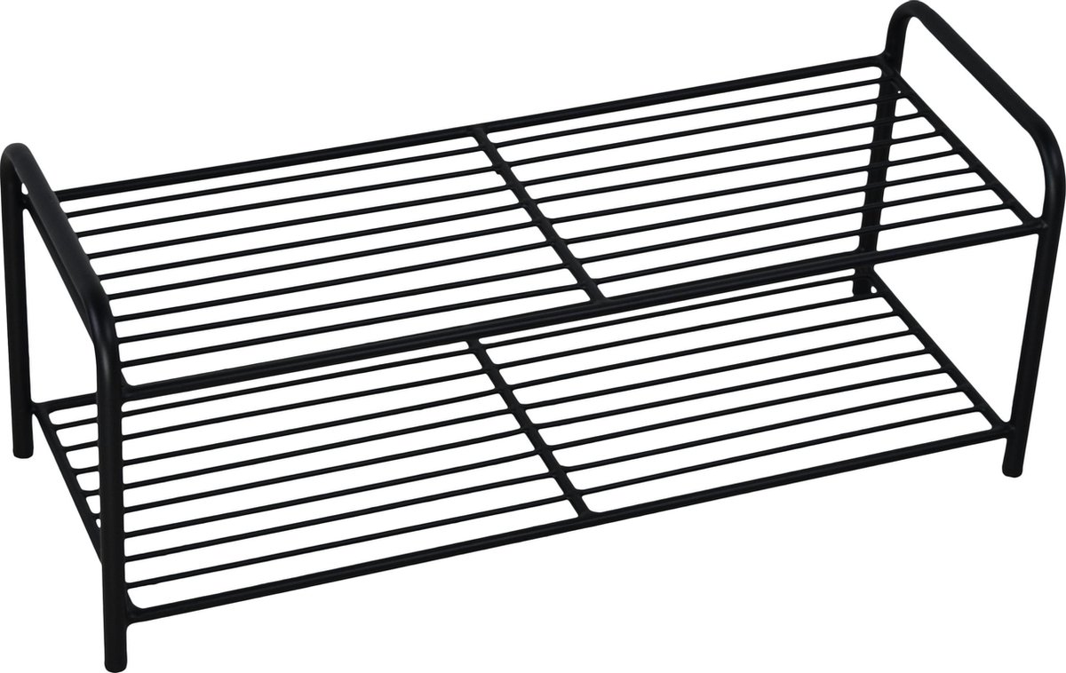 LOFT42 Lace Schoenenrek - Metaal - Zwart (8720254248233)