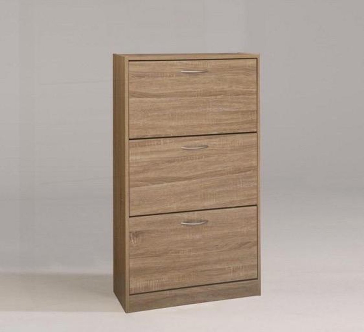 Schoenenkast Carini 3 kleppen in sonoma eiken (0638455747203)