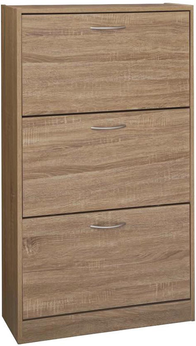 Schoenenkast Carini 3 laden - lichte sonoma (5400860520239)