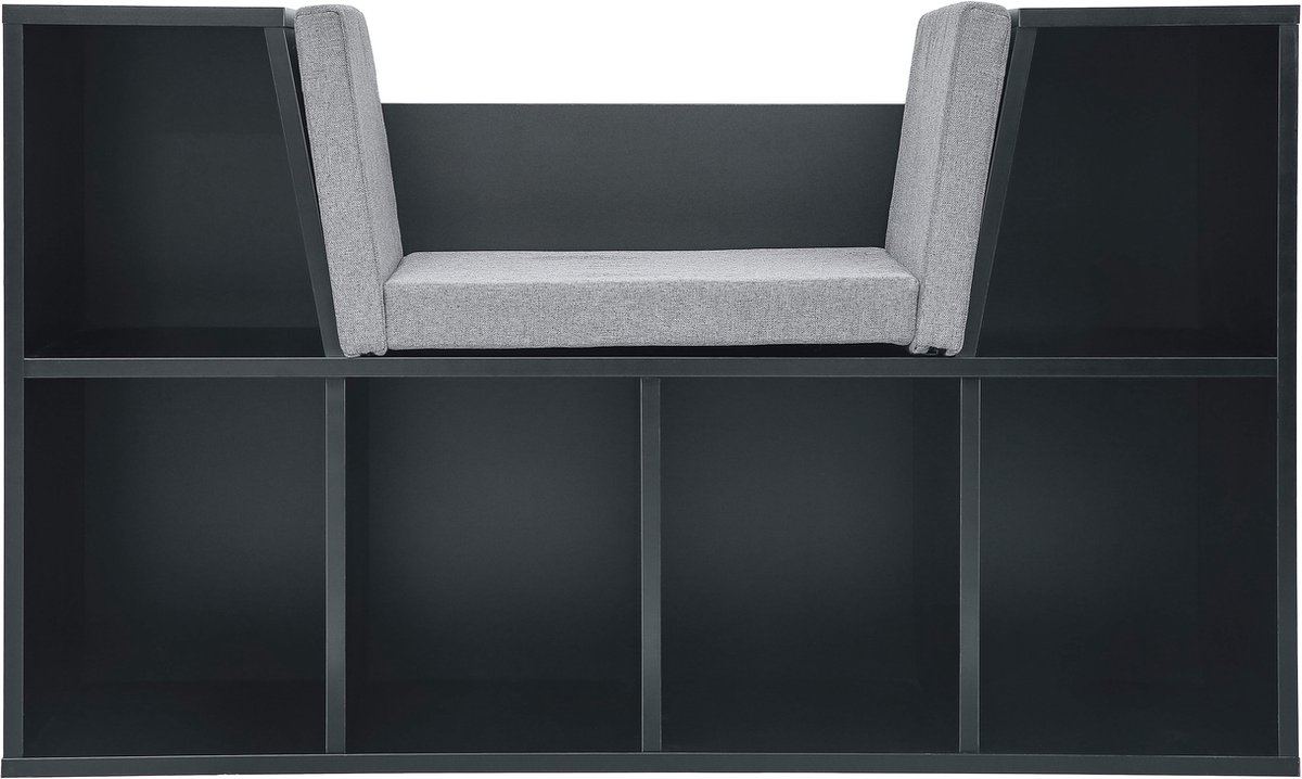 Schoenenkast met zitkussen - schoenen laarzen opbergen (8720289505721)