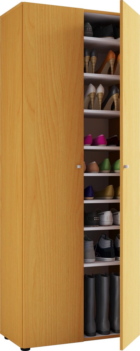 Vandol I schoenenkast 2 deuren Beuken decor. (4051814360916)
