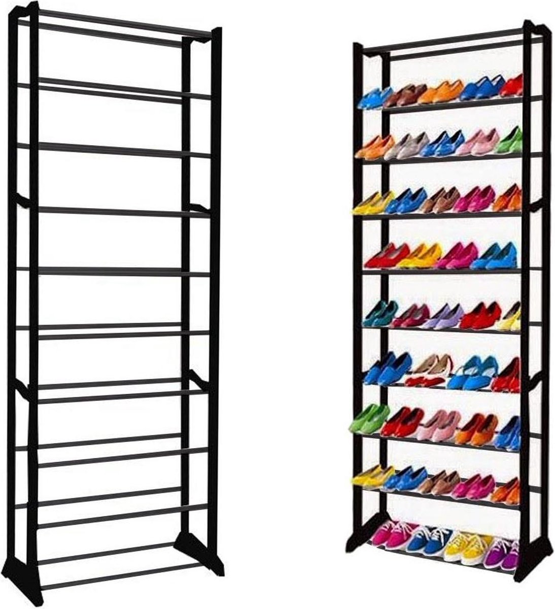 schoenenrek - schoenenkast - xxl- shoe rack - 30 schoenen - schoenenrek (5907451306000)