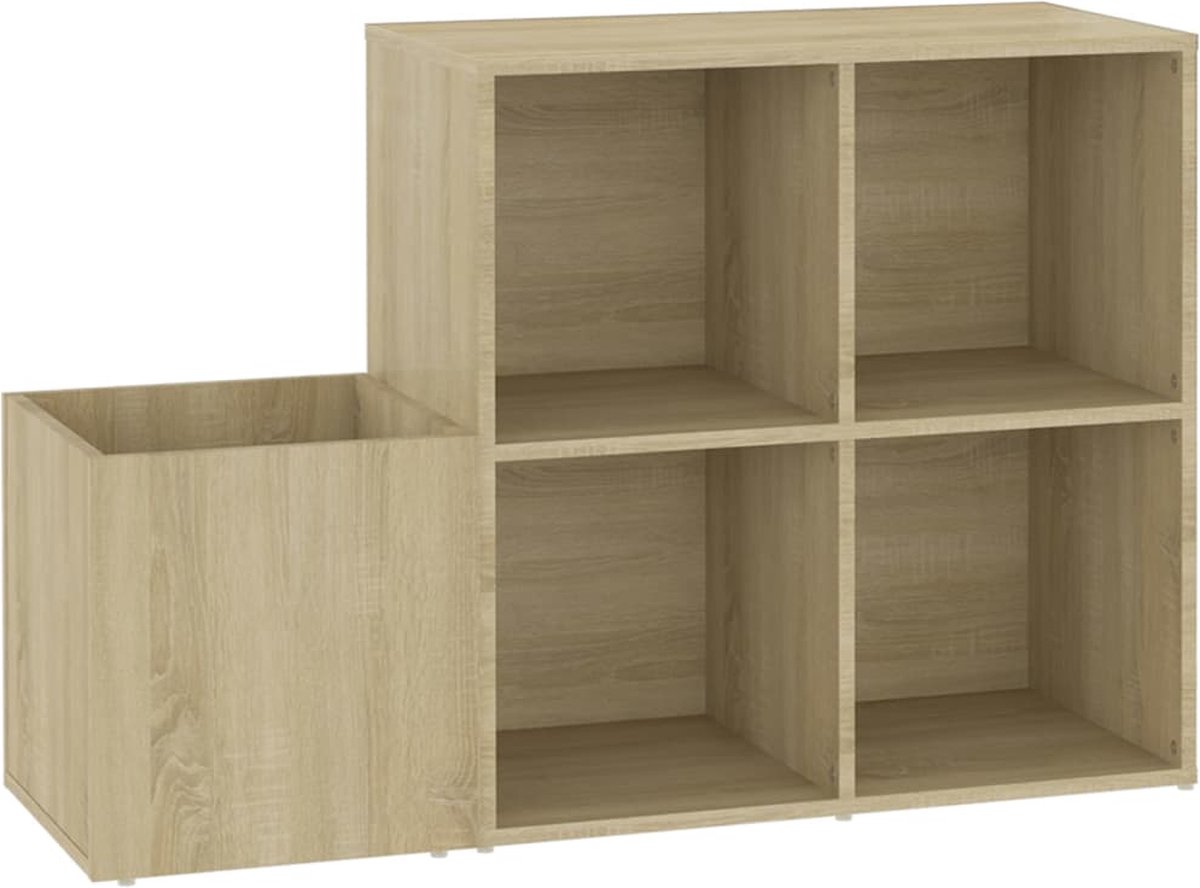 vidaXL - Opbergkast - 105x35,5x70 - cm - bewerkt - hout - sonoma - eikenkleurig (8720286605943)