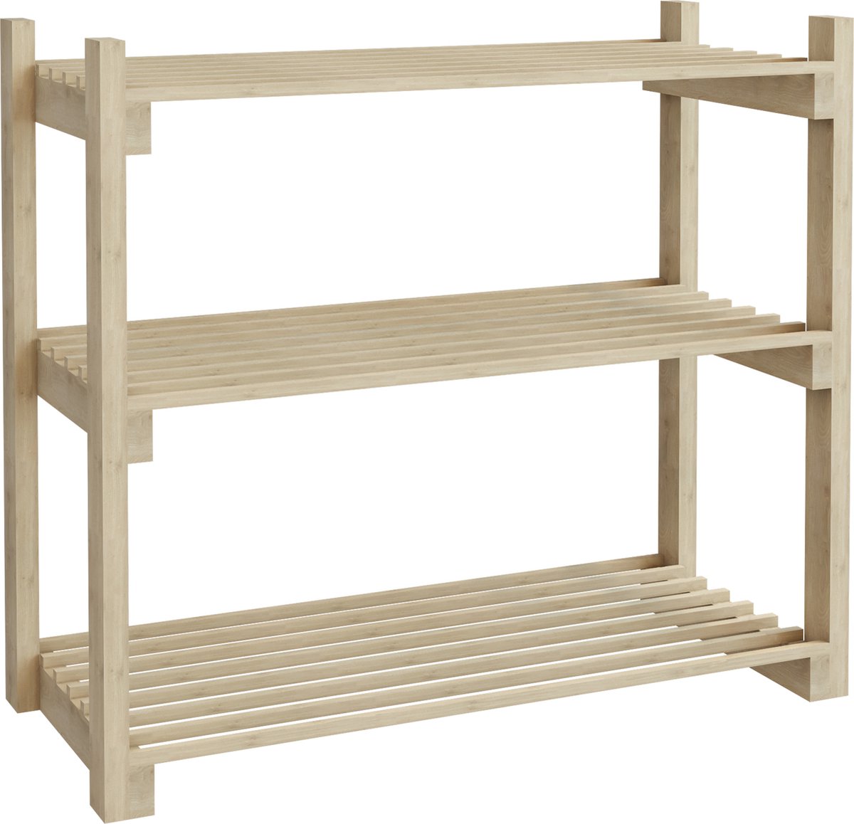 Schoenenrek Them 60x68x30 cm houtkleurig (4059438814341)