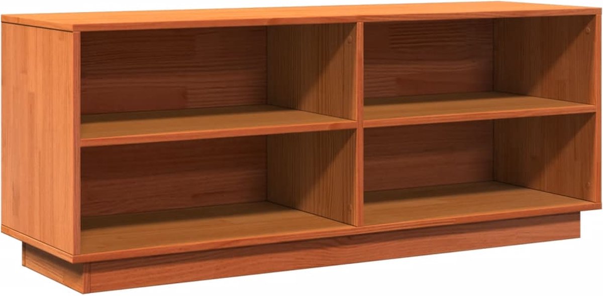 vidaXL Schoenenkast - Grenenhout - 110x34x45 cm Schoenenkast - Schoenenkasten - Schoenenopberger - Schoenenrek (8263499003842)