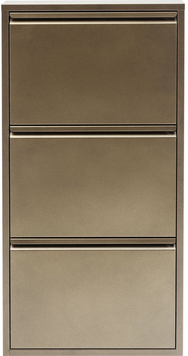 Kare Schoenenkast Caruso 3 Bronze (4025621825470)