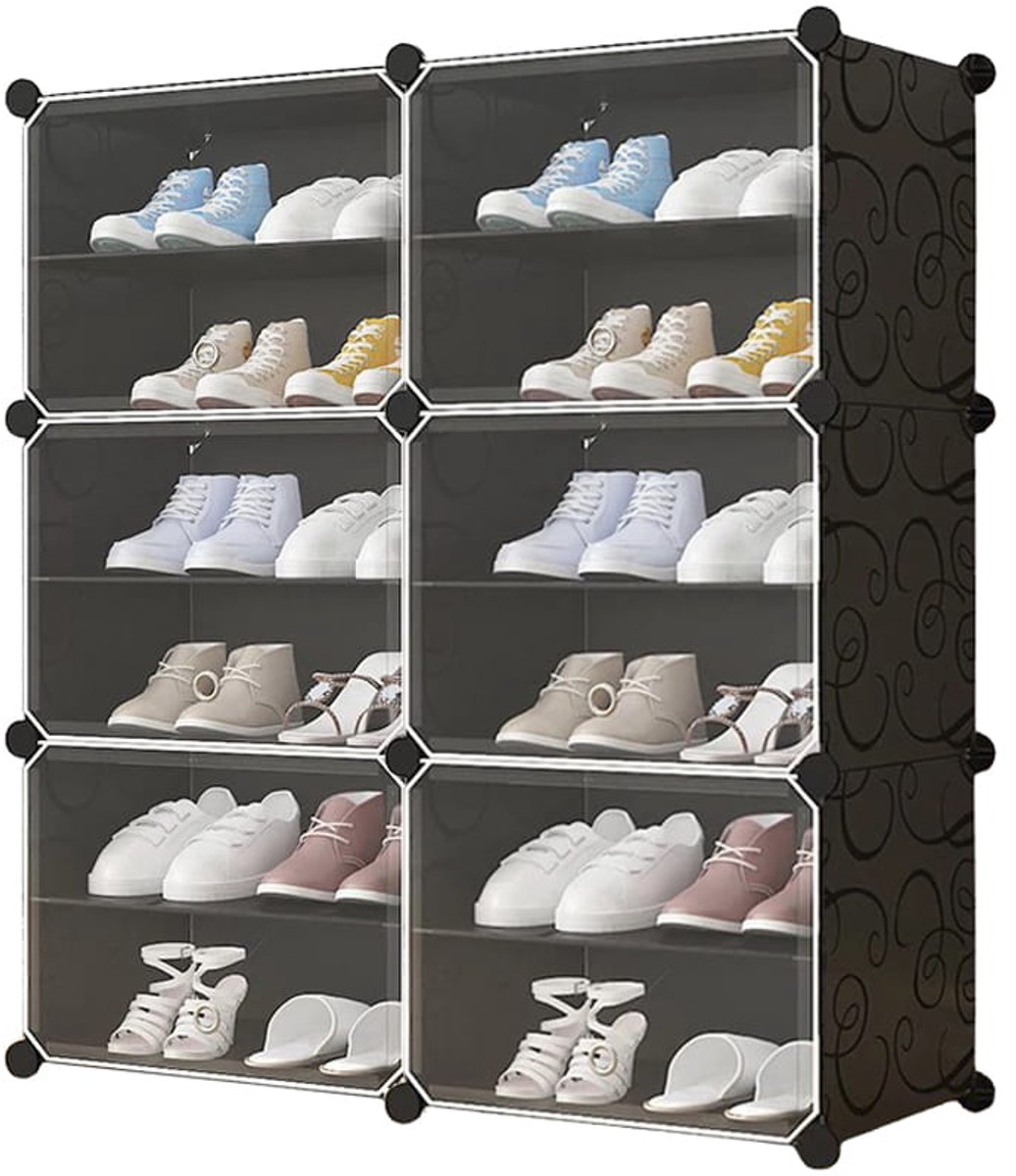 Modulaire schoenenkast met 12 niveaus (5903332074945)