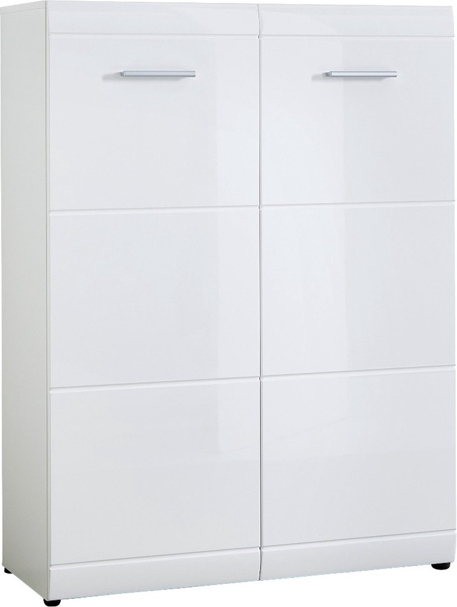 Schoenenkast Adana 120 cm hoog wit (8785269069136)