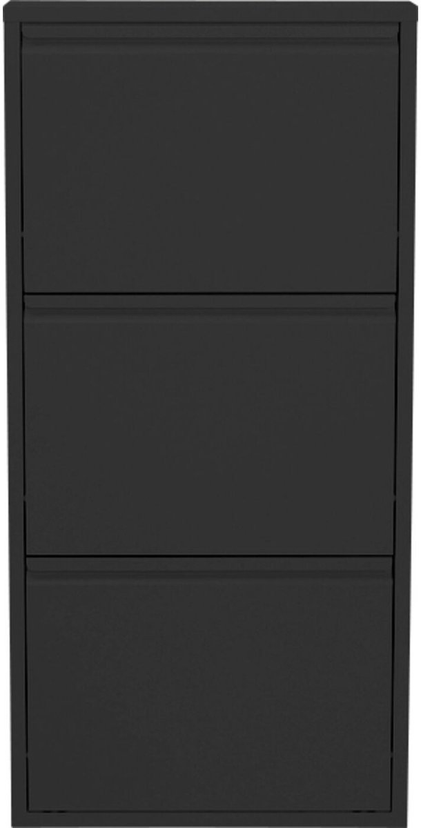 Schoenenkast Caruso 3 Black (MO) (4025621869221)