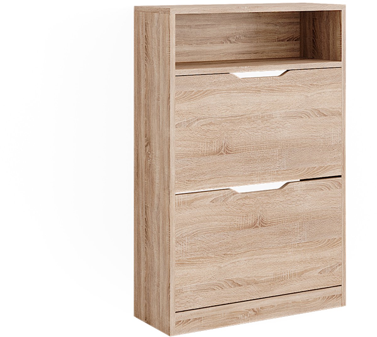 Vicco Luca Schoenenkantelaar - 59 x 89.5 cm met 2 compartimenten Sonoma met 2 compartimenten (4066731446490)