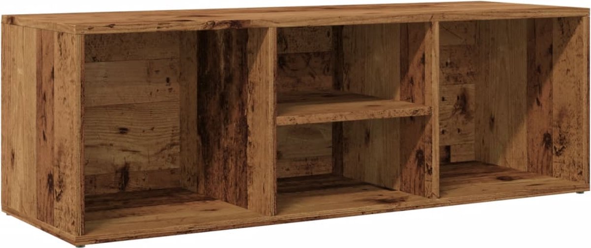 vidaXL Schoenenbank - 105x35x35 cm - Bewerkte houtkleur (8378887227707)