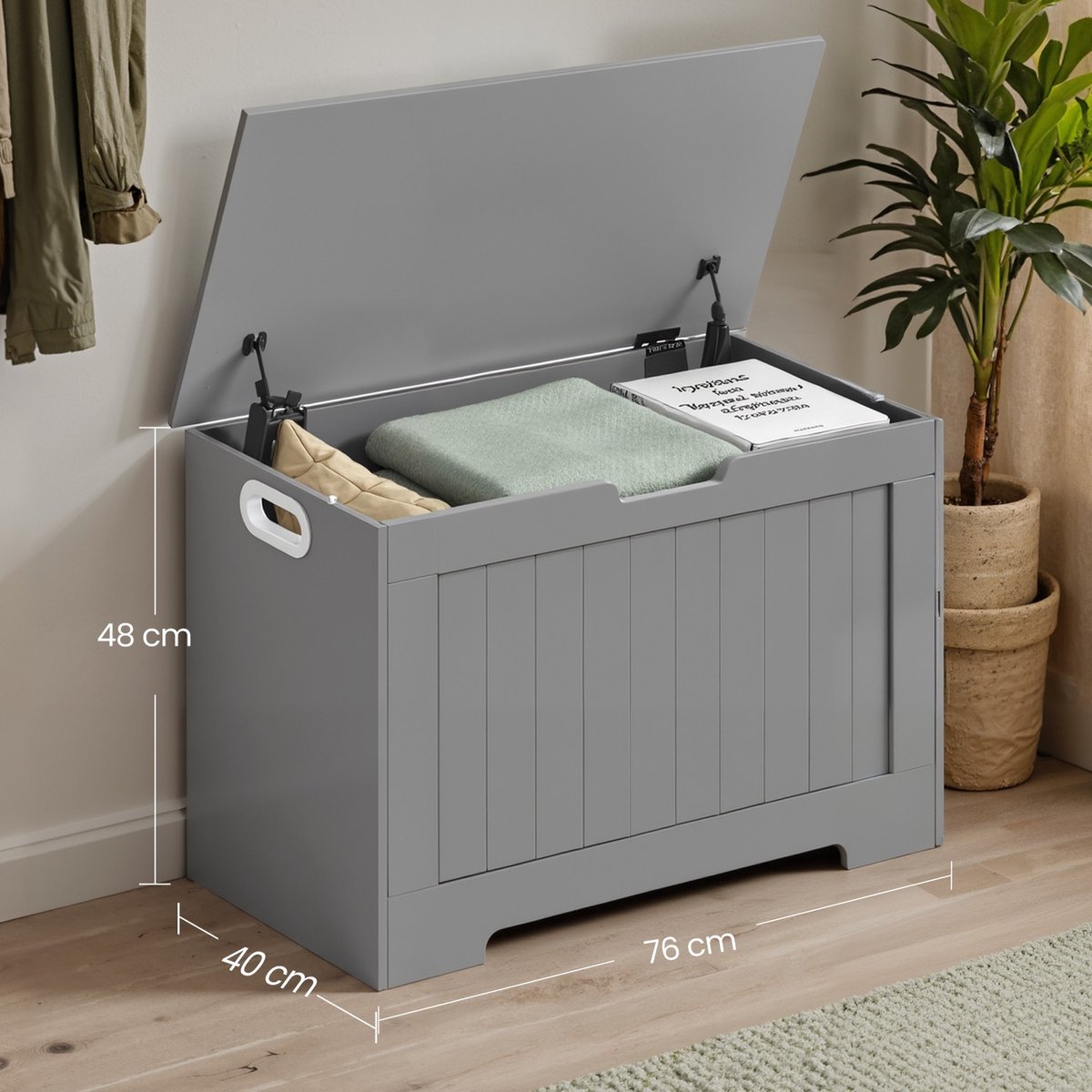 Schoenenbank, bank met opbergruimte, opbergkast (9508586553435)