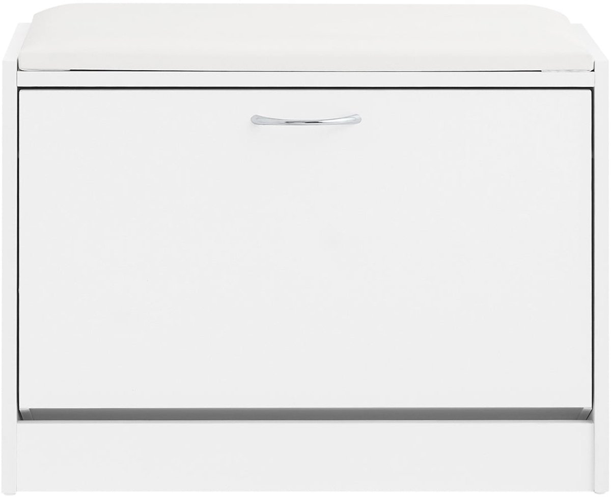 SoBuy FSR16-W Schoenenrek, Geschikt voor Gang, Onderhoudsarm en Ruimtebesparend, 60x30x48 cm, Wit (4251388607749)