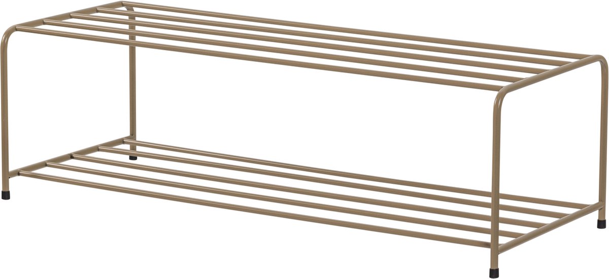 WOOOD Josse Schoenenrek - Metaal - Militair Bruin - 25x80x33 (8714713177240)