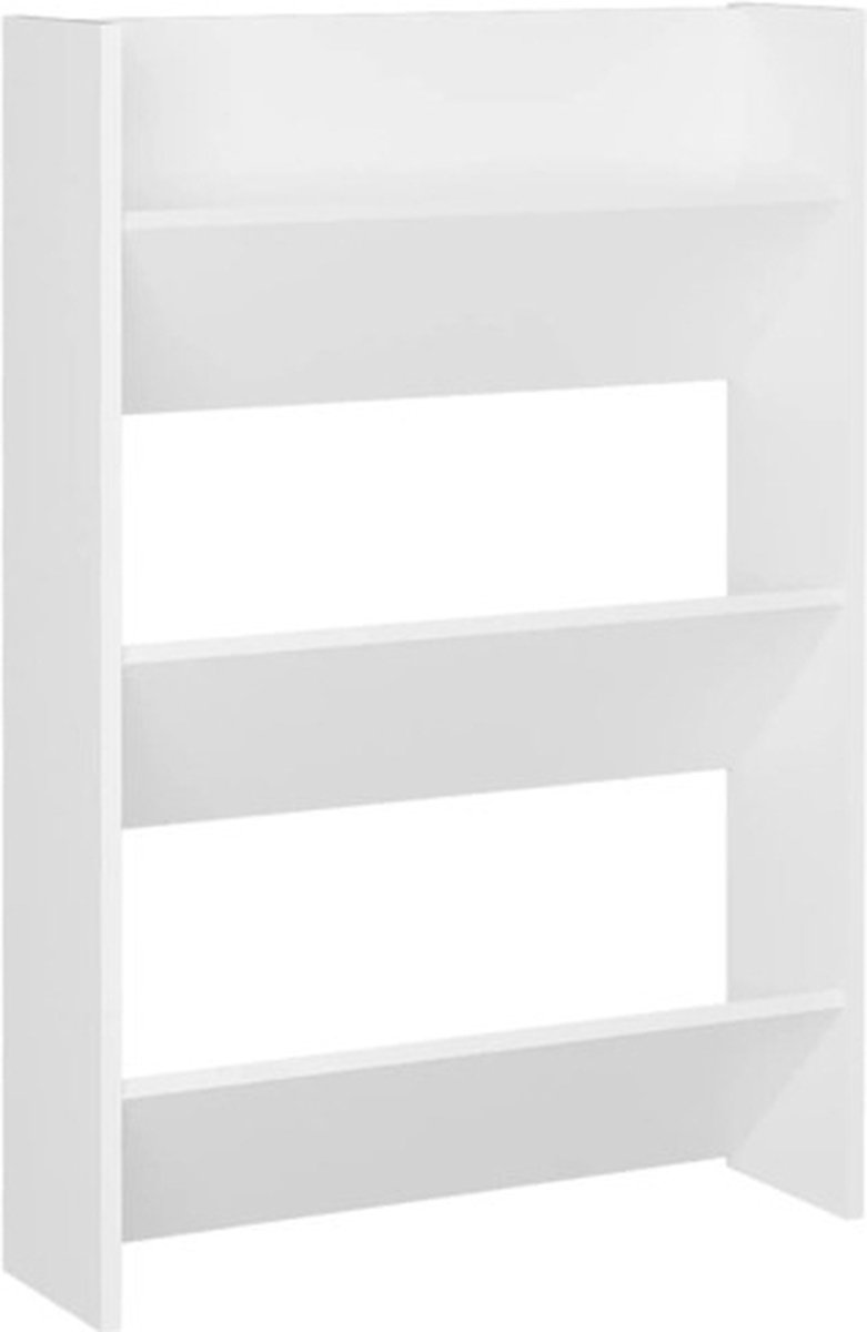 vidaXL-Wandschoenenkast-60x18x90-cm-spaanplaat-wit (8720286559604)