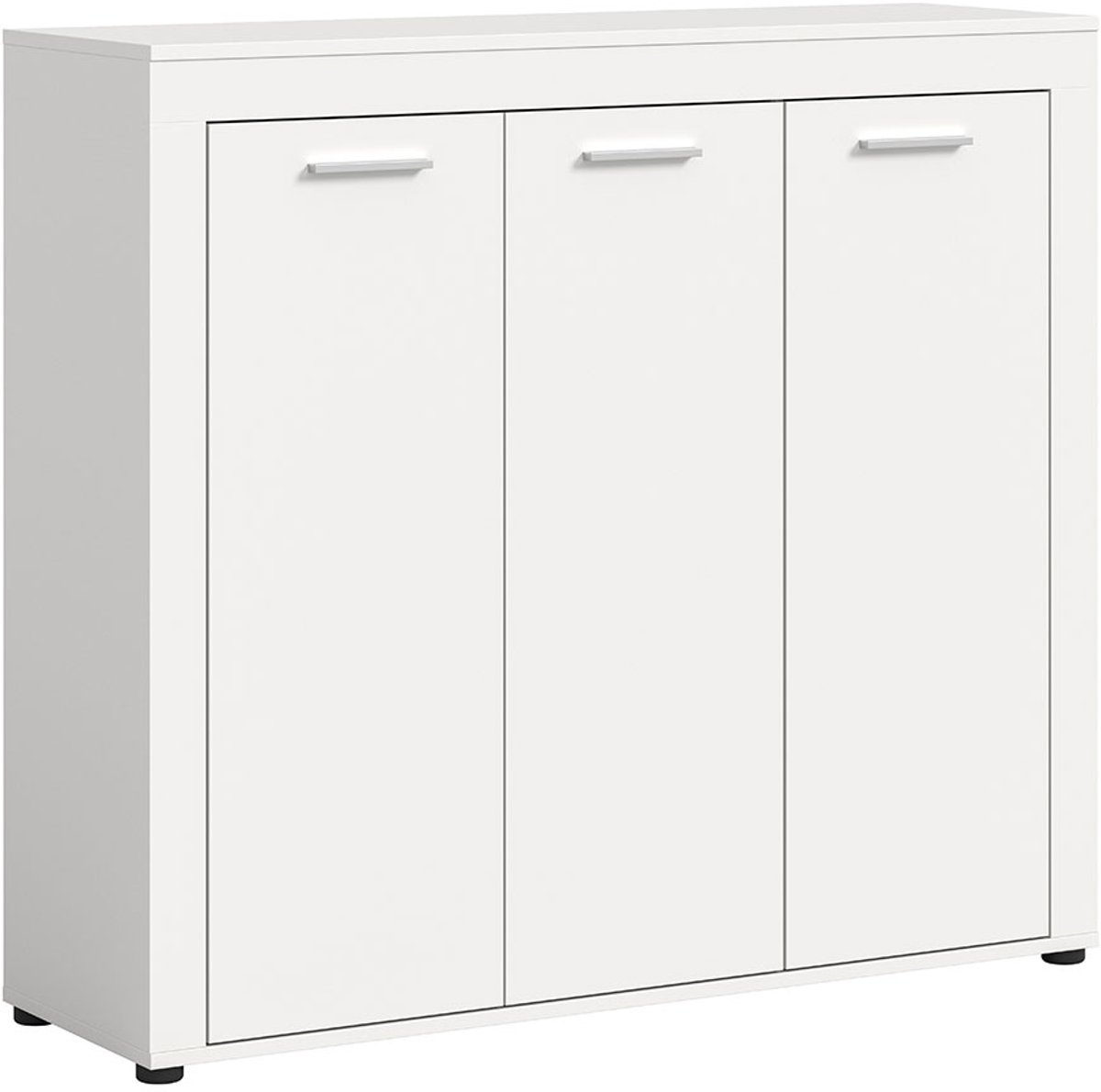 Jam schoenenkast 3 deuren wit. (4066432039984)