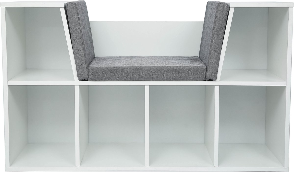 Schoenenkast met zitkussen - schoenenrek hal gang slaapkamer (8720289505714)