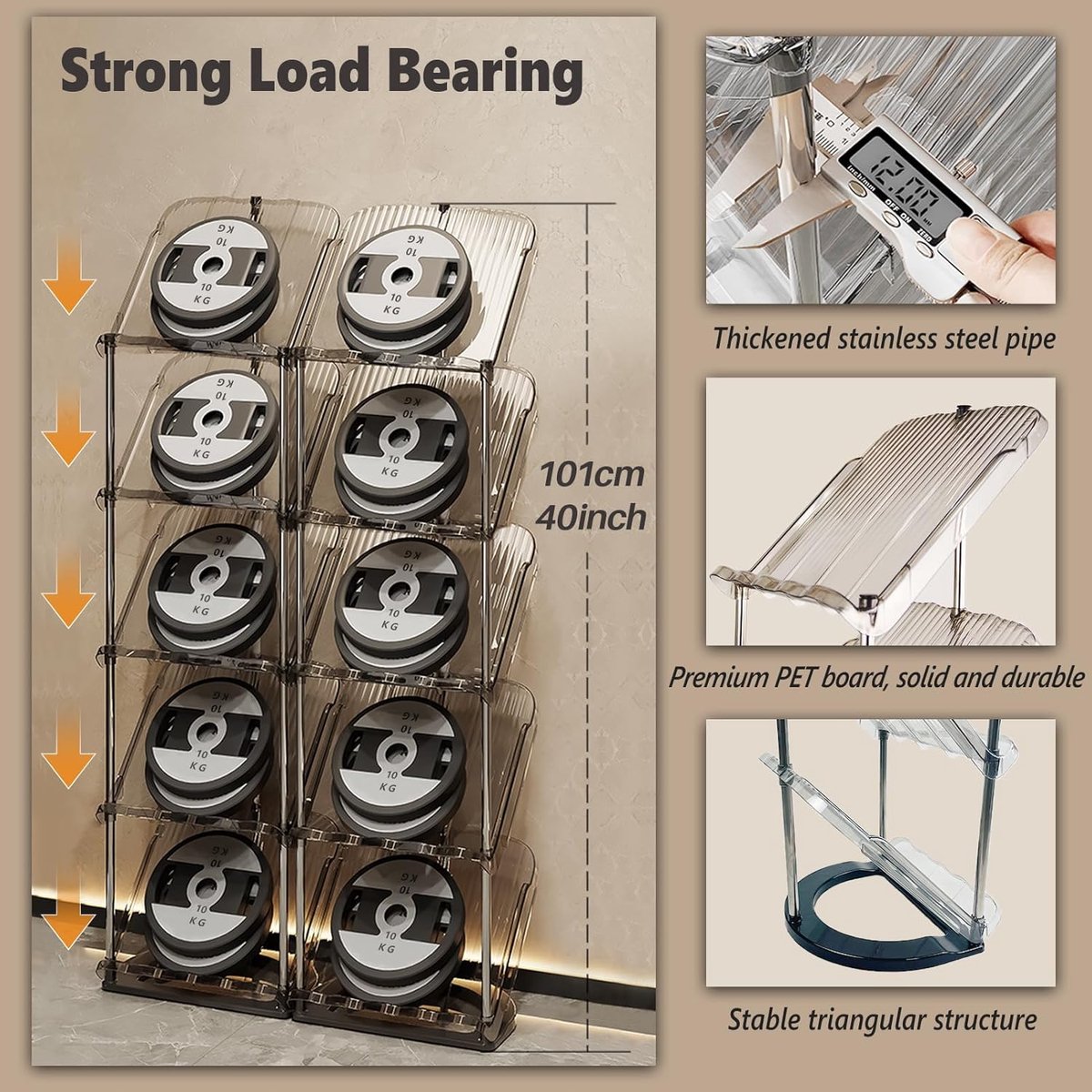 Schoenenrek-met 5 niveaus (8785305748643)