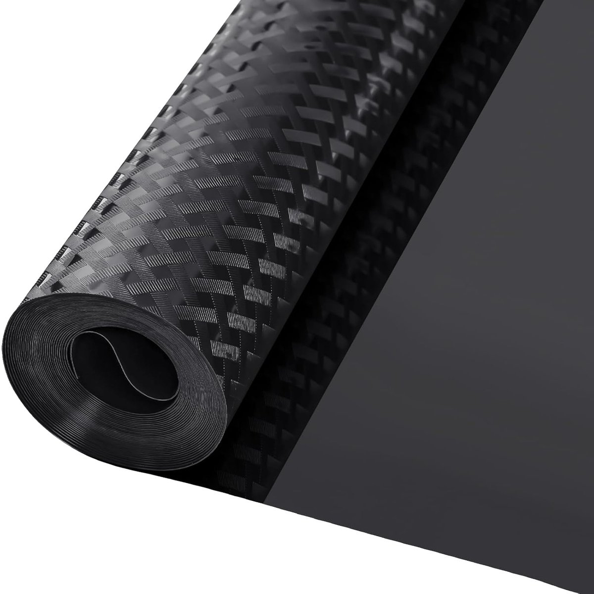 Antislip coating voor keukenladen - niet-klevend - 59,5 x 500 cm - zwart - kunststof (9503384397571)