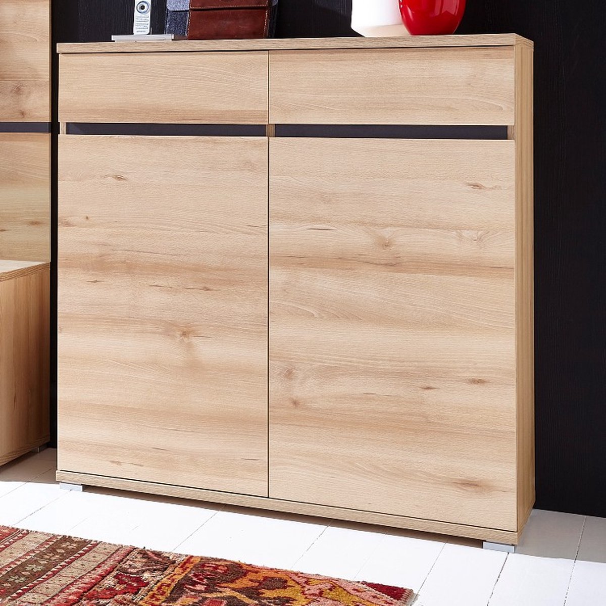 Germania-Schoenenkast-GW-Lissabon-beuken--en-antracietkleurig (4005949347120)