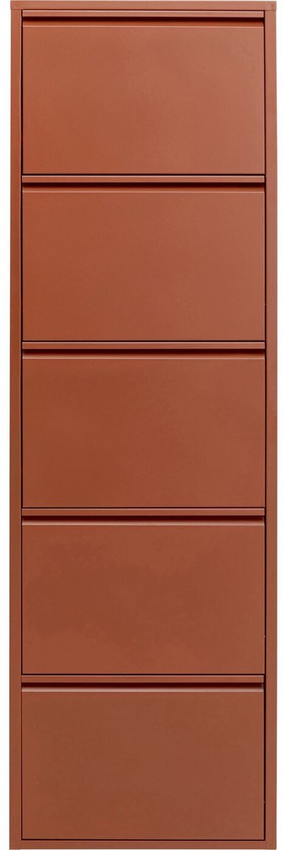 Schoenenkast Caruso bruin 5 laden Kare Design (4025621710790)