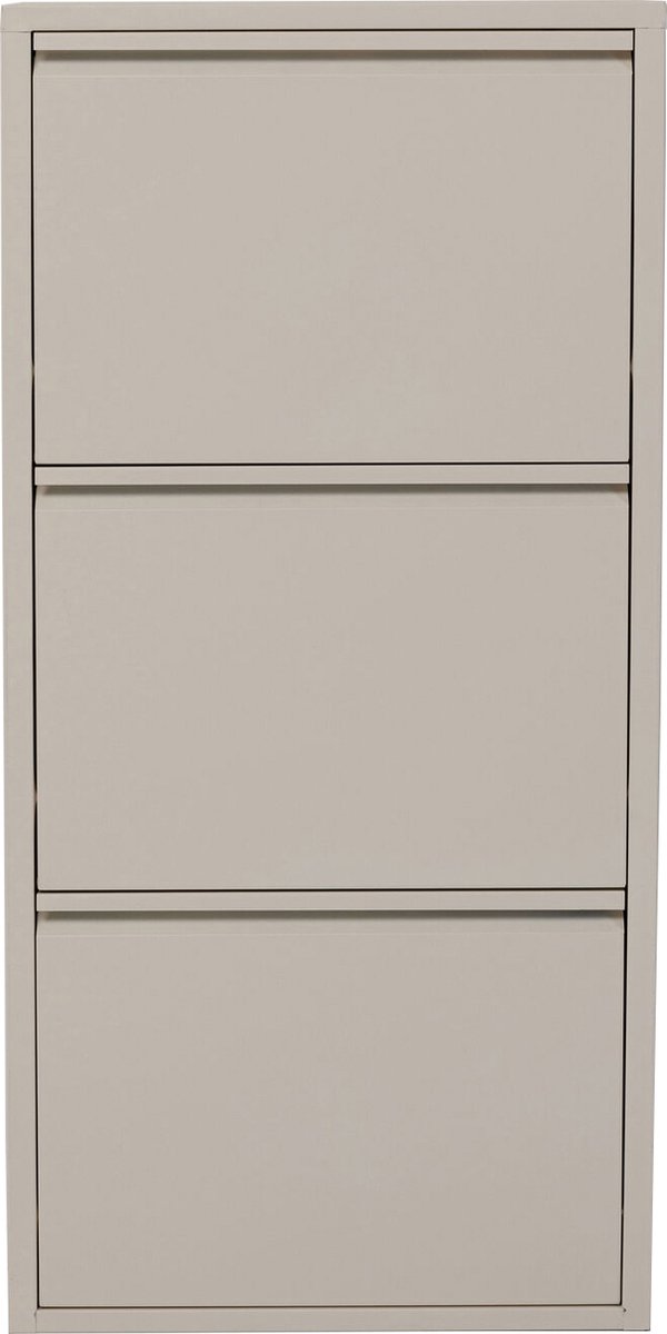 Schoenenkast Caruso creme 3 laden Kare Design (4025621869184)