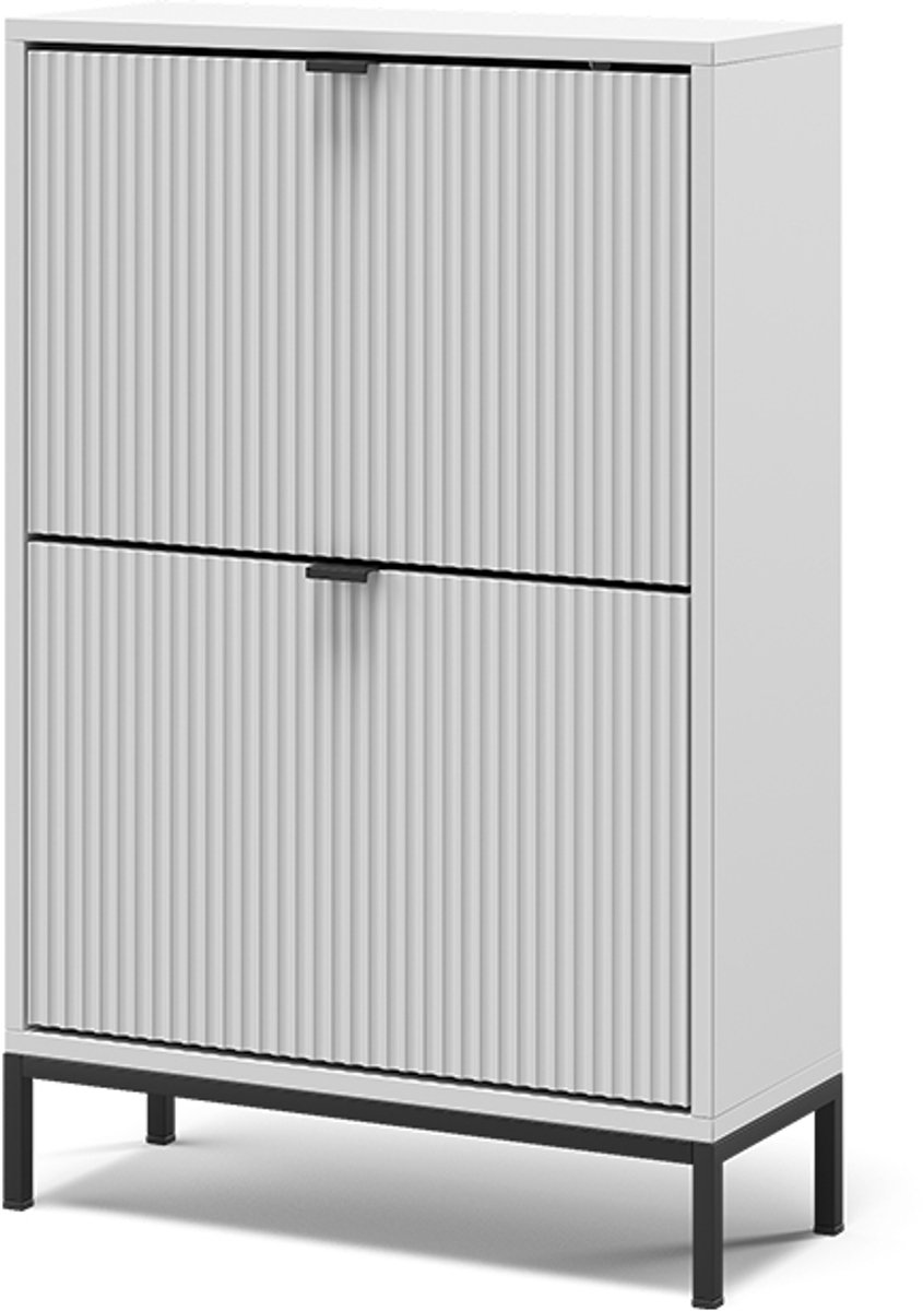 Vicco Eliza Schoenklaprek - 60 x 92 cm met 2 uitklapbare lades Wit (4066731512324)