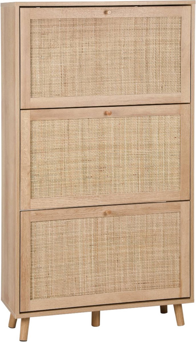 sweeek - Schoenenkast, bohème, b 75 x d 26 x h 131cm (3760216530537)