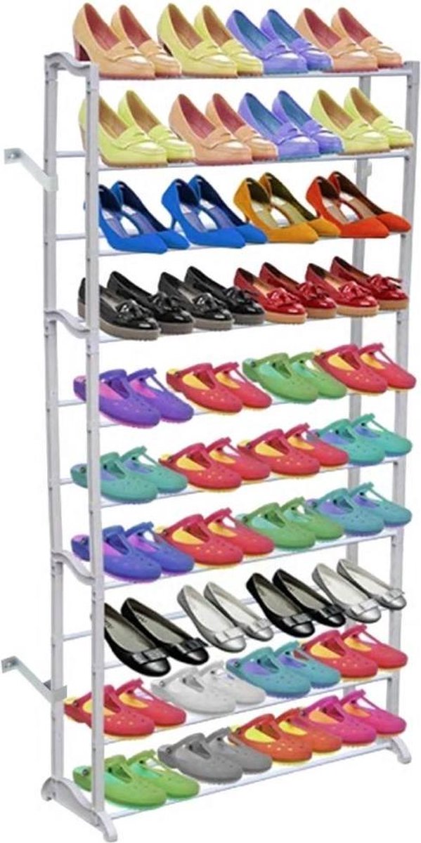 vidaXL - Schoenenrek - 10-laags (8718475829829)