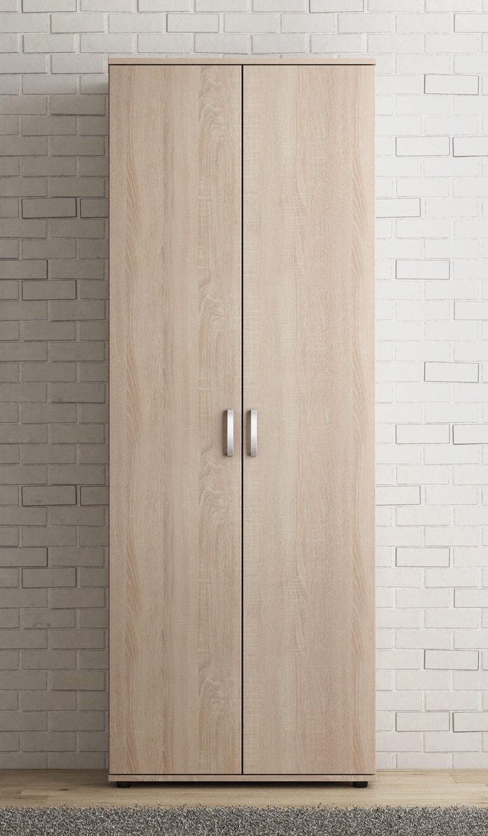 Meubella - Schoenenkast Odette - Licht eiken - 70 cm (8720512408416)