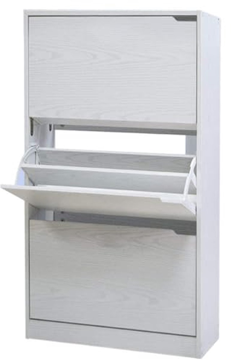 Schoenenrek met 3 Deuren van MDF - Ruimtebesparend en Modern (6153931747736)