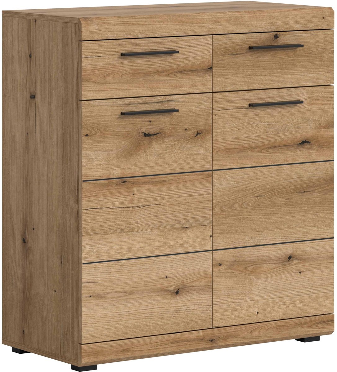 Scout schoenenkast Evoke Oak NB - 37x90x96cm (8721434804362)