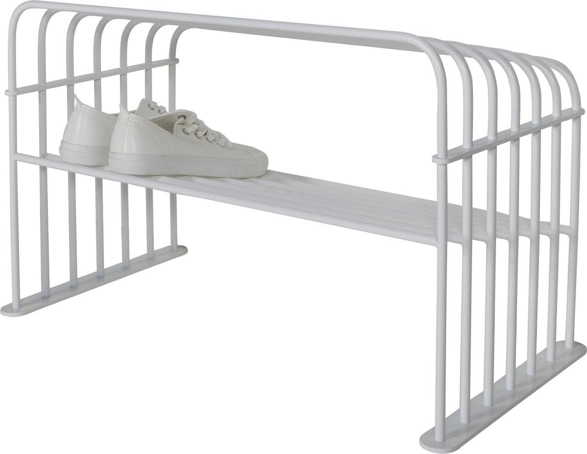 Spinder Design schoenenrek Grid 70 - Wit - 7 paar schoenen - Staal (8712077116400)
