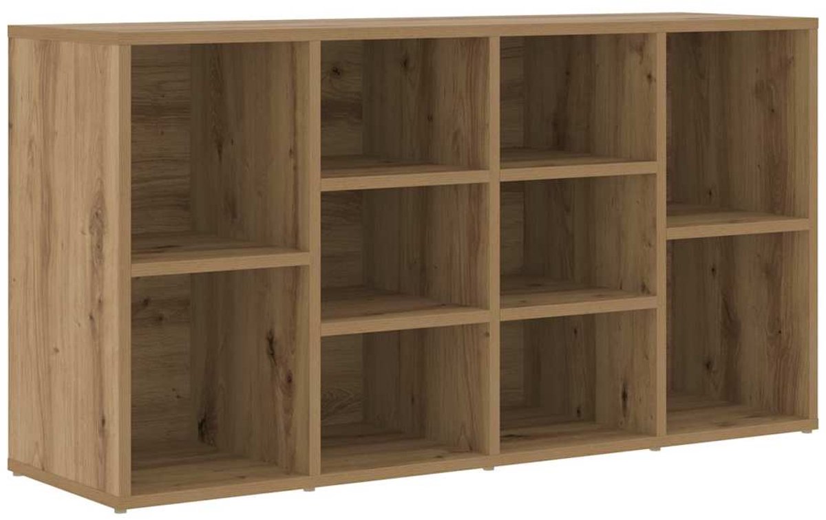 vidaXL - Schoenenbank - Anders - artisanaal - eikenkleurig - 103 - x - 30 - x - 54.5 - cm (8721288728906)