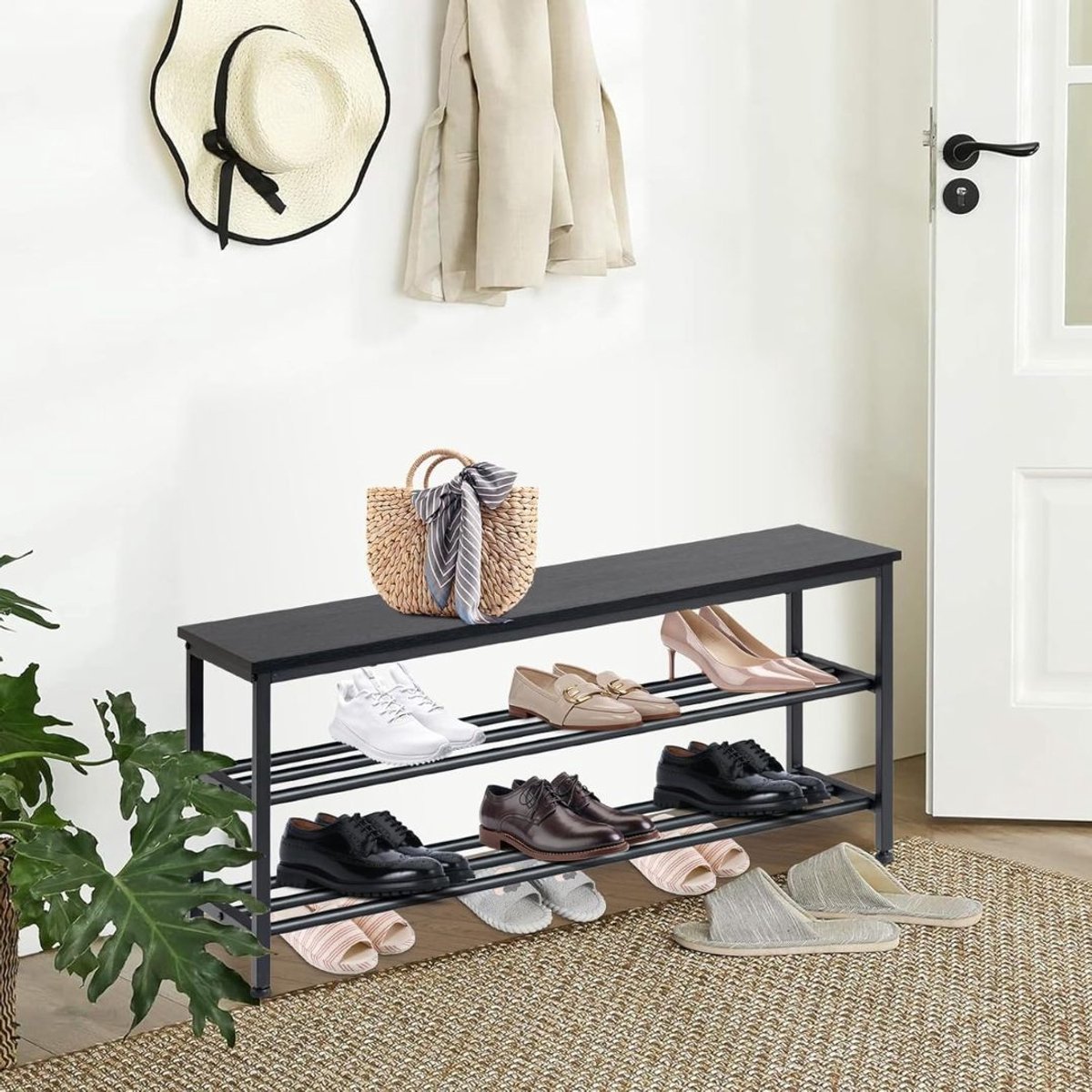 ApexArte® Schoenenrek - Schoenenkast - Schoenenbank - Halbank (6152127255222)