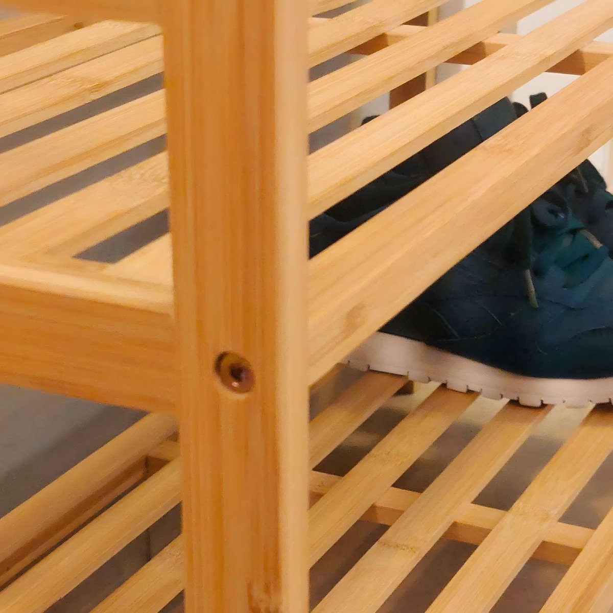 BEGRYF Bamboe Schoenenrek - 2 Lagen - 70x26x40 cm - Open Schoenenkast - Duurzaam & Natuurlijk (5906138360304)