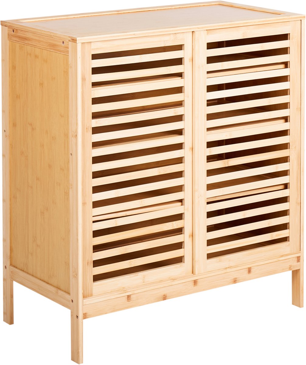 BELIANI MIDWOOD - Schoenenkast - Lichthout - Bamboe (4069605008442)