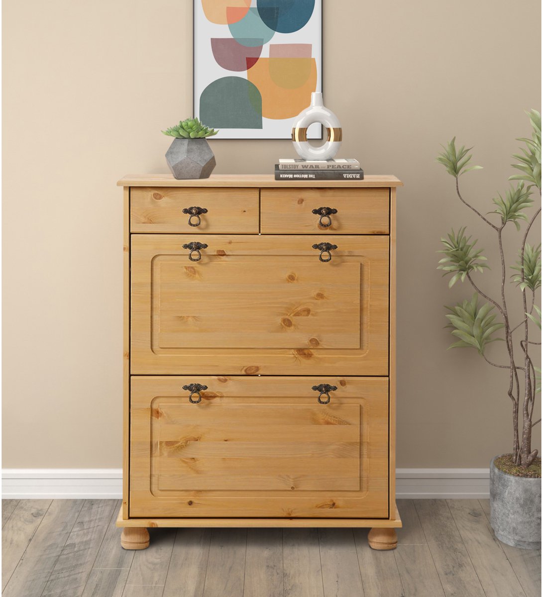 Finca|Schoenenkast 2 lades (5711950033165)