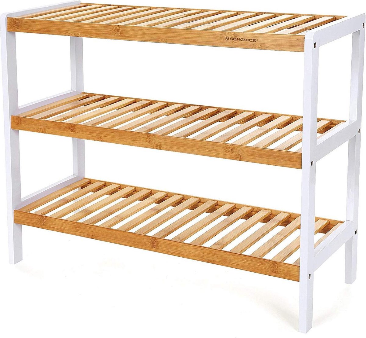 Nancy's Bamboe Schoenenrek - Rek Voor 12 Paar Schoenen - Schoenenrekken (7442919175135)