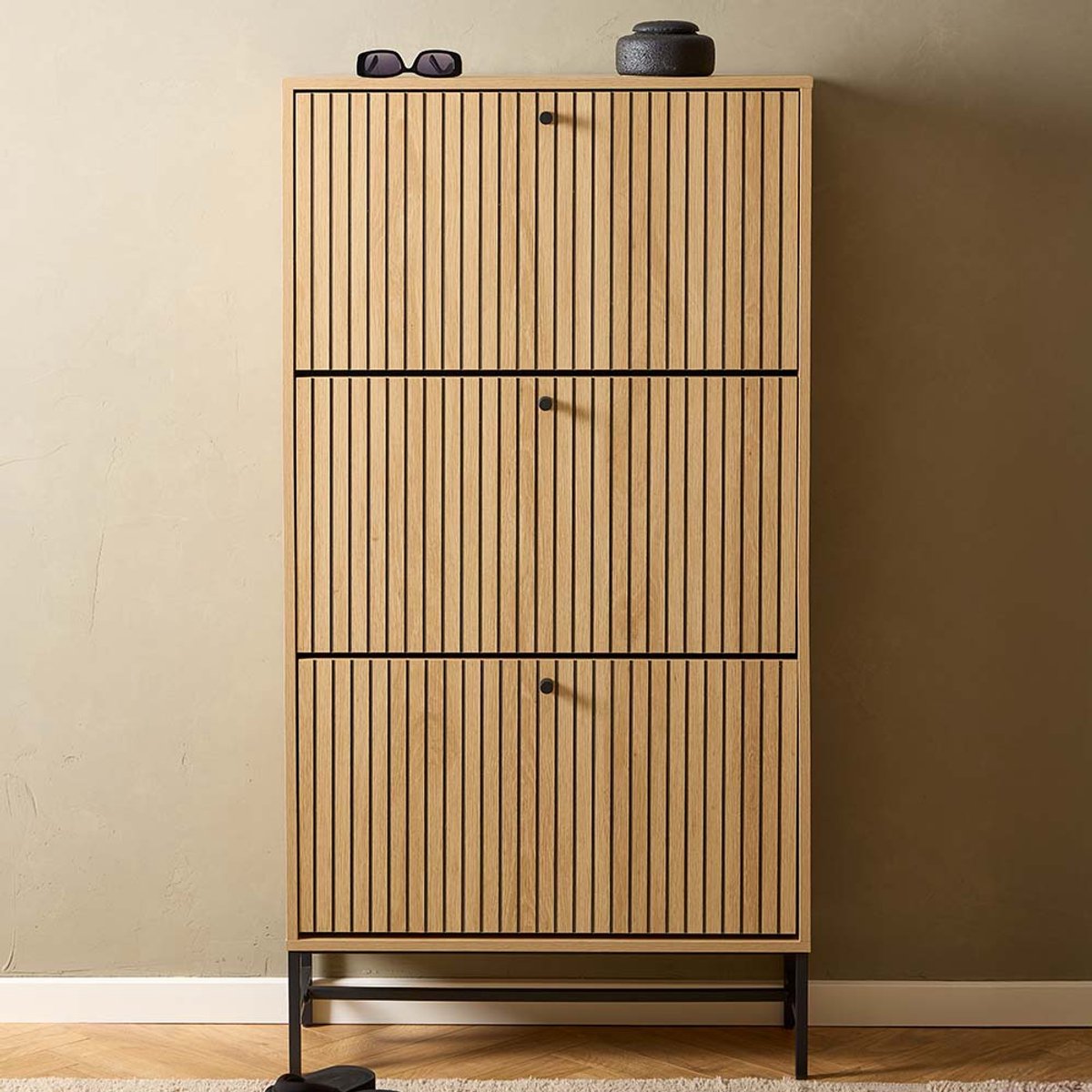 Schoenenkast Hazel Eik (5404016495402)