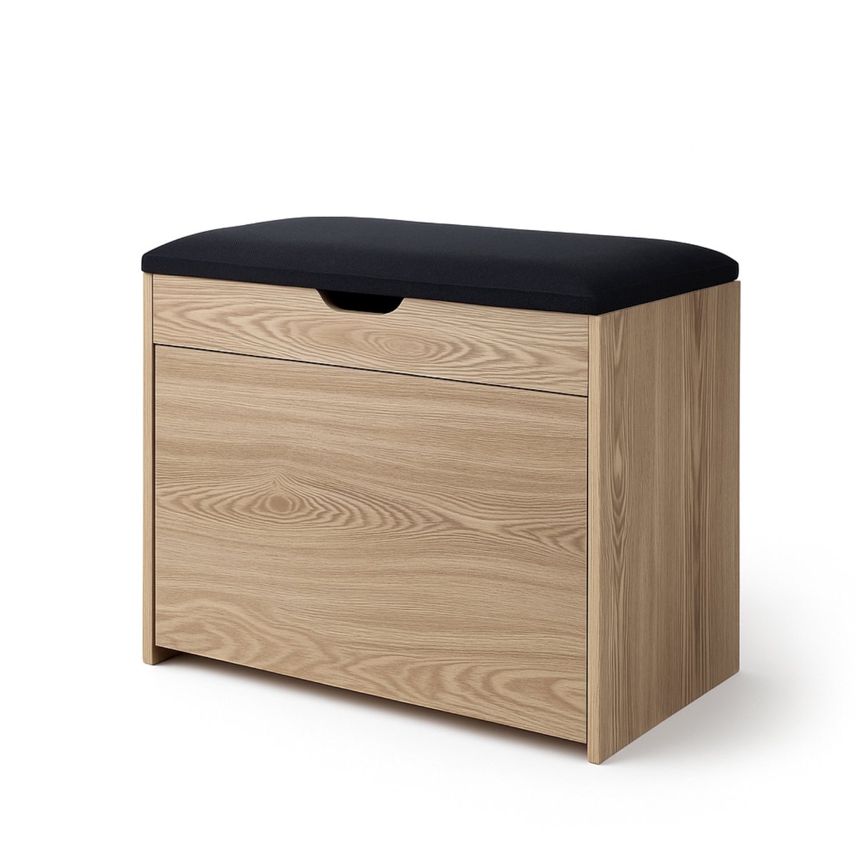 Schoenenkast met zitplaats en uittrekbare planken VAULT, 57 x 30 x 53 cm (5902973463606)