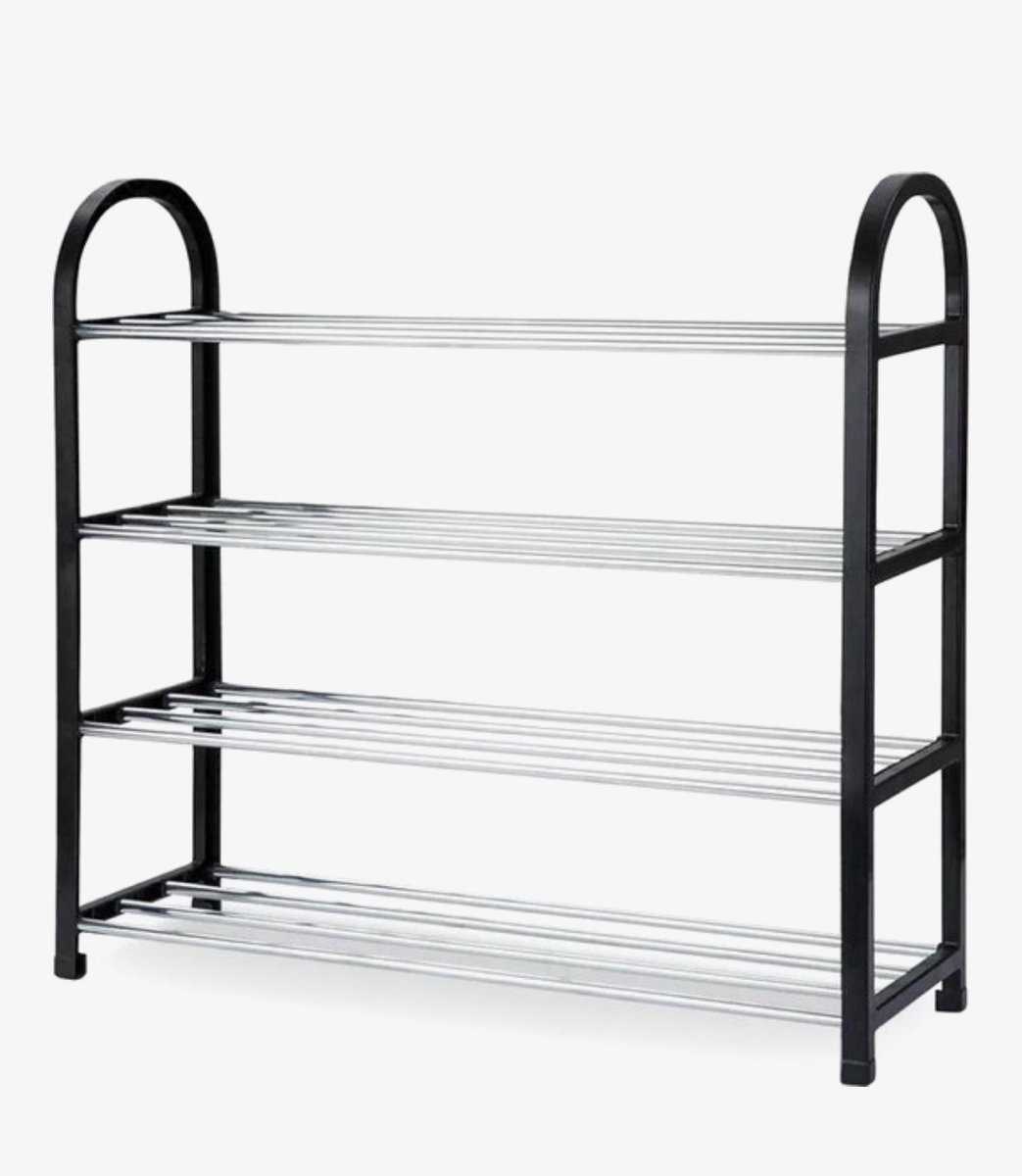 Schoenenrek - RVS - Zwart - 8 paar - Duitse - Kwaliteit (8719587129043)