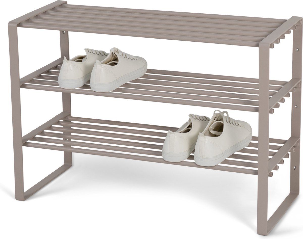 Spinder Design schoenenrek Rex SR 2 - Silky Taupe - 12 paar schoenen - Staal (8712077111740)