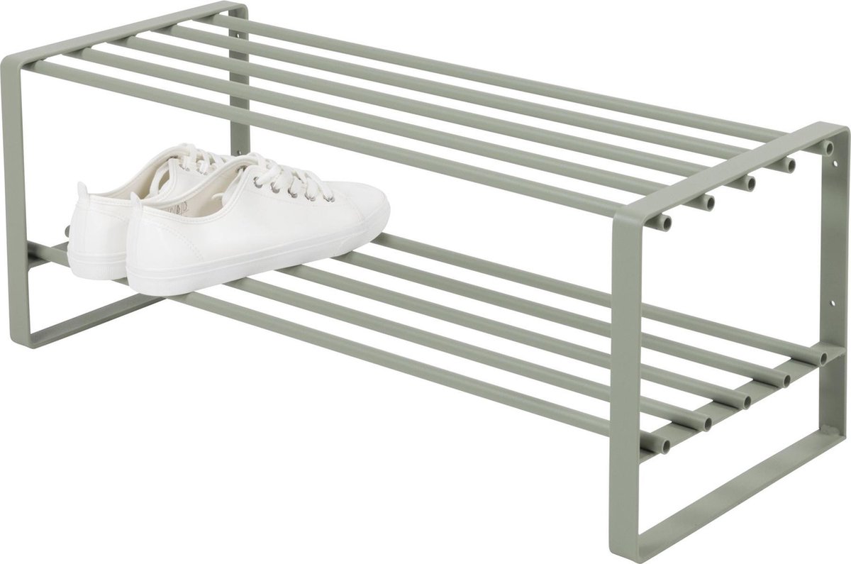Spinder Design schoenenrek Rex SR - Dusty Green - 6 paar schoenen - Staal (8712077107927)