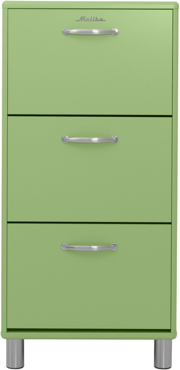 Tenzo Malibu schoenenkast metaal/hout 58x24x121 cm (7394084099948)